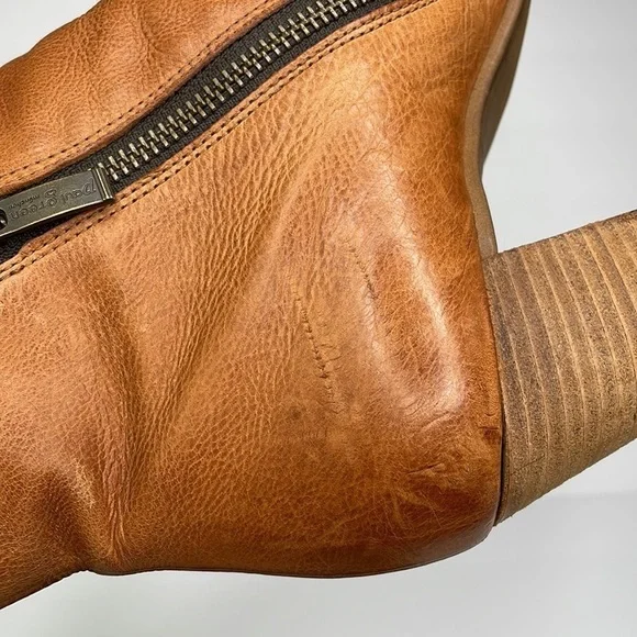 Paul Green camel brown double zip booties size US 9 - Picture 11 of 11